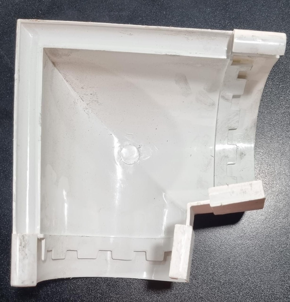 Esquinero Exterior 110mm Blanco