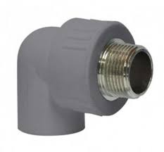 Codo He Rosca Metalico 20mm x 1/2" PP-R