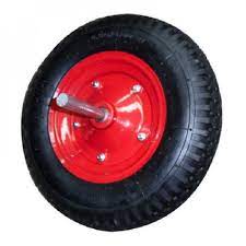 Rueda Pantanera Roja 350 x 8