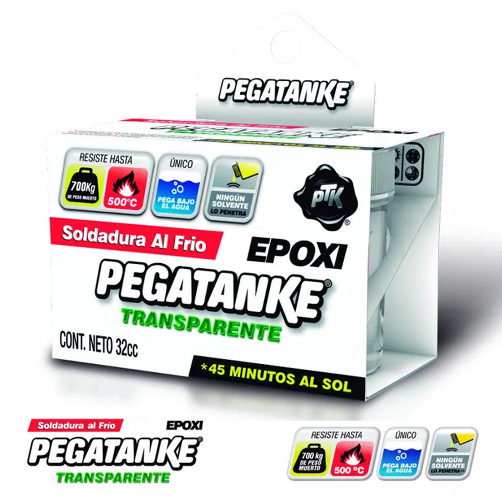 Pegatanke Transparente 32cc