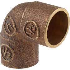 Codo SO - SO 1/2" Bronce 