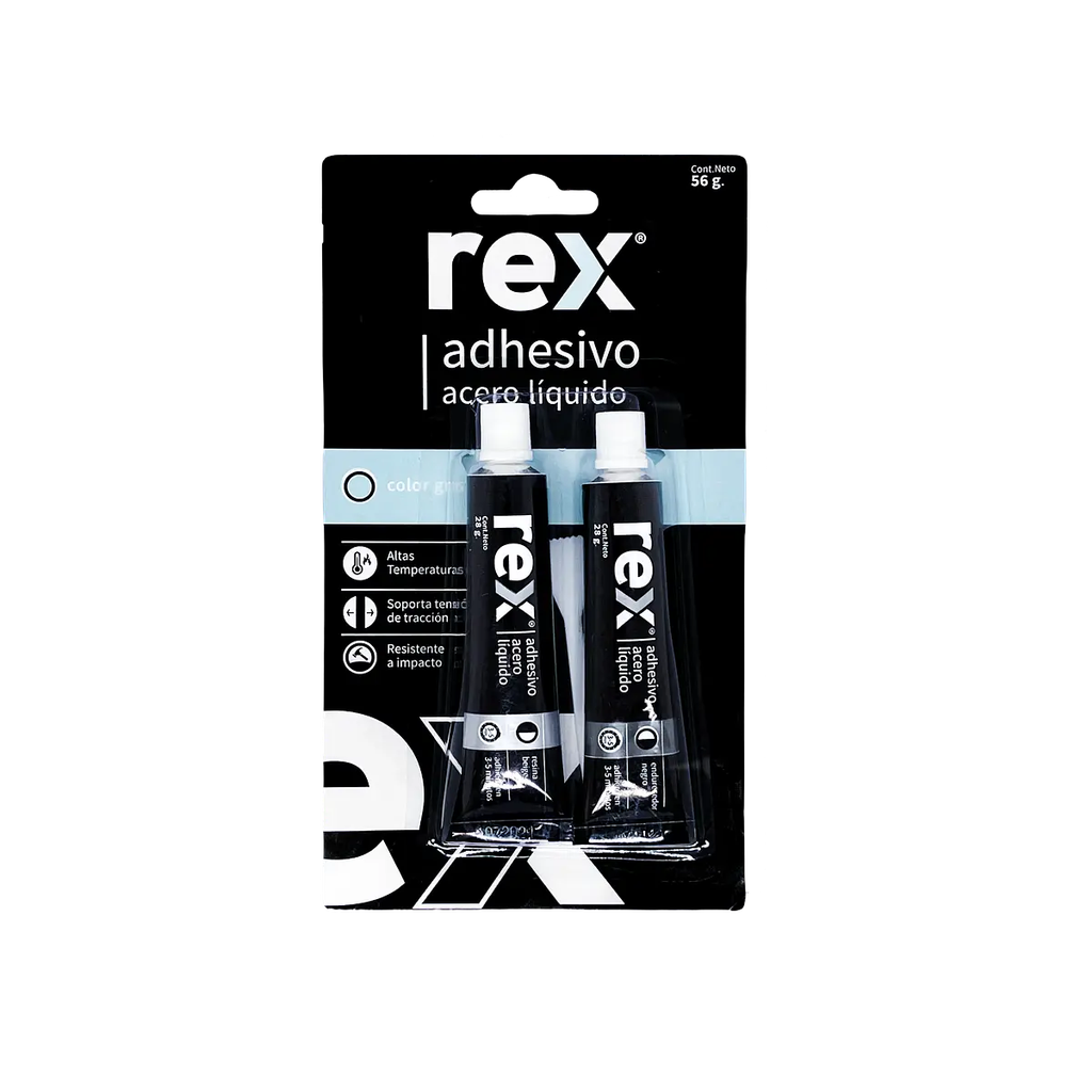 Acero Liquido Gris Blister 56g Rex