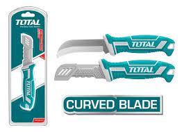 Cuchillo Pelacables Curvado 200mm Total