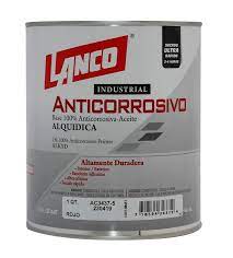 Anticorrosivo Industrial Negro 1/4 Lanco