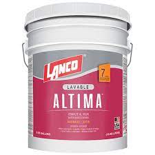 Esmalte Agua Sat Altima Blanco 5gl Lanco