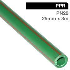 Tuberia PN20 25mmx 3m Verde PP-R