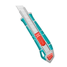Cuchillo Cartonero 18x100 mm boton Deslizante Total