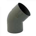 Codo Sanitario Gris 90°  110mm