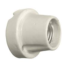 Portalampara Base Recta De Loza E27 Lexo 