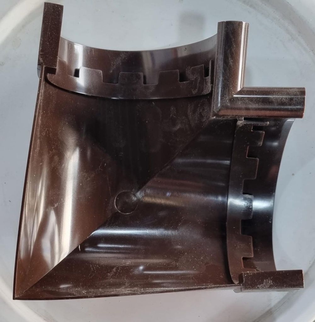 Esquinero Interior 110mm Cafe