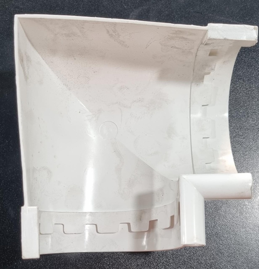 Esquinero Interior 110mm Blanco