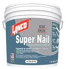 Adhesivo Montaje Super NaiL 1gl Lanco