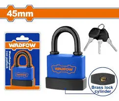 Candado Hierro-Pvc Intemperie 45mm Wadfow 
