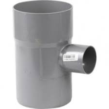 Tee Sanitario Gris 110x50mm