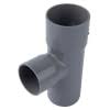 Tee Sanitario Gris 40x40mm