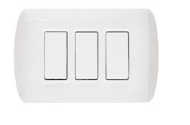 [29495-1] Interruptor Triple Armado 9/32 10A 250V Bl