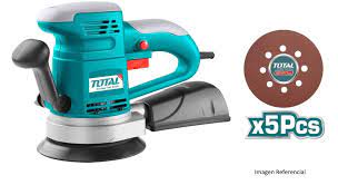 [TF2041506] Lijadora Roto Orbital 450W + 5 Lijas Total