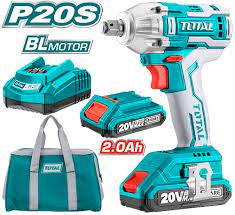 [TIRLI2002] Atornillador de Impacto Inalambrico 20V - 2Bat Total