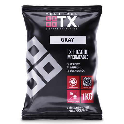 [FR002-01] Fragüe Gris Plata 1kg TX