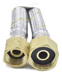 [62618] Flexible de Gas Hi-Hi 1/2" x 3/8" (Hilo Izquierdo) 100cm 