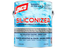 [RC201-4] Sellador Techos Siliconizer Rojo 1Gl Lanco