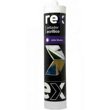 [30123] Sello acrilico Pintable Blanco 300ml Rex