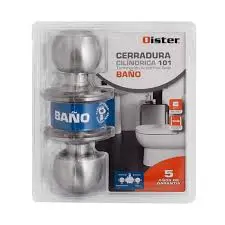 [01290] Cerradura Cilindrica Inox101 Baño Oister