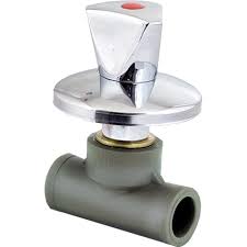 Llave de Paso Cromada 20mm PP-R