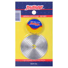 Soldadura Estaño 50% 1m + Pasta Indepp
