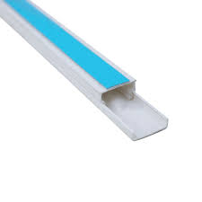 Canaleta C/Adhesivo 20x10x2000mm PVC Blanca Hoffens