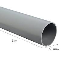 Tubo Sanitario Gris 50mm x 3mts