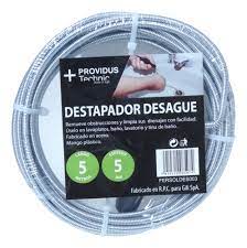 Destapador Desagüe  5mmx4m Providus