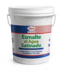 Esmalte al Agua Satinado Blanco 4GL