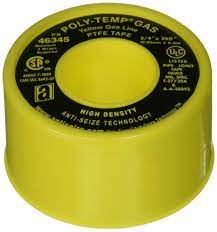 Teflon Gas 3/4" x 6.6m Hoffens