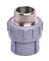 Terminal He Rosca Metalica 32mm x 3/4" PP-R 