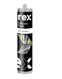 Silicona Neutra Blanca 300ml Rex