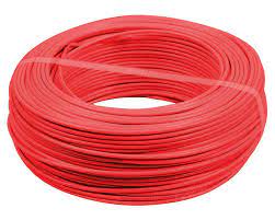 Alambre H07V-U 2.5mm Rojo Paquete 100m