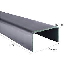 Perfil Canal 100x50x3mm