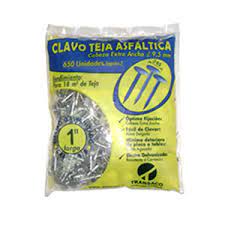 Bolsa Clavo Teja 1" - 650u