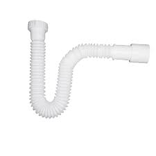 Sifon Corrugado 1 1/2 Blanco