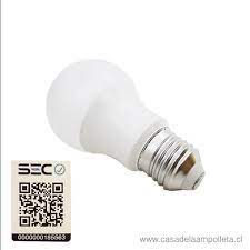 Ampolleta Led  A60 9W Luz Fria