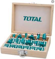 Set 12 PCS Fresas 8MM Total