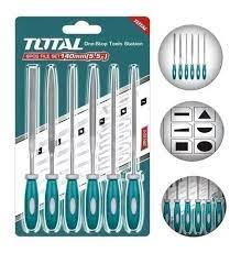 Juego De Limas 6 Piezas Industrial Total