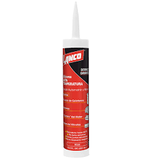 Silicona Alta Temperatura roja 300ml Lanco