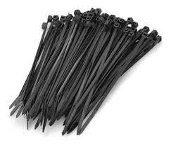 Amarra Plastica 400mm x 4,8 Negra