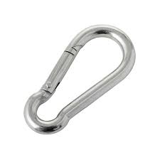 Mosqueton Zinc C/Soporte 3/16 50mm Und