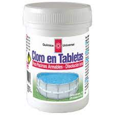 Cloro En Tabletas Pote 1Kg