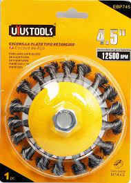 Grata Plana Acero 4,5 P/Esmeril Uyustools