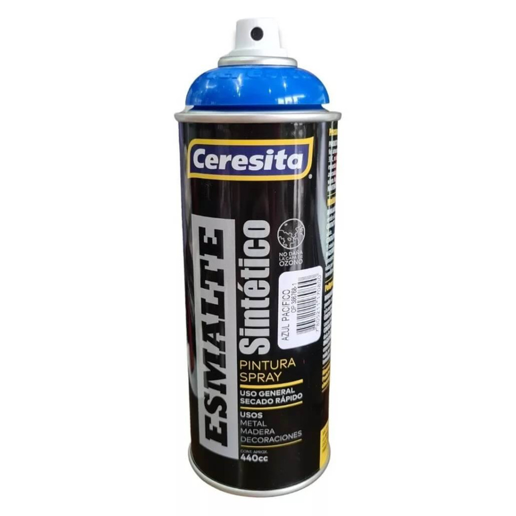 Aerosol Esmalte Azul Pacifico Ceresita