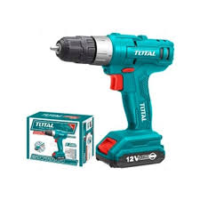 Taladro Inalámbrico 12V 10mm-2 Batería-Cargador Total
